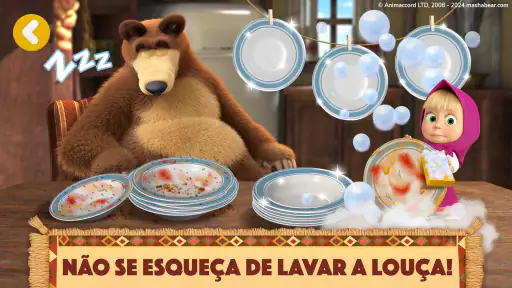 Masha e o Urso: Jogos Infantis screenshot 4