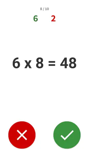 Tabuada: Matematica atividade screenshot 1
