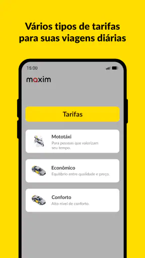 maxim — viagens & entregas screenshot 3