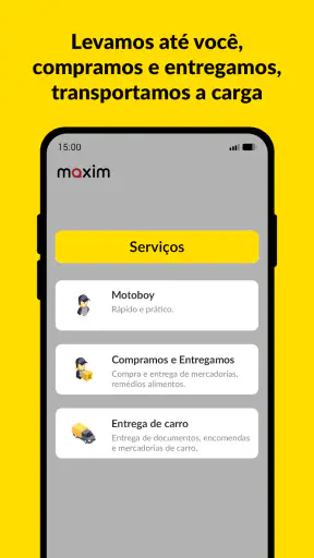 maxim — viagens & entregas screenshot 4