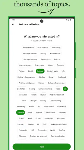 Medium: Read & Write Stories screenshot 2