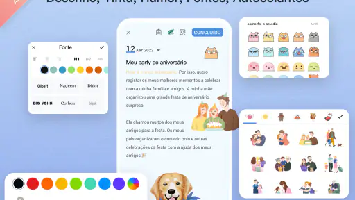 Meu Diário - Diário com senha screenshot 1