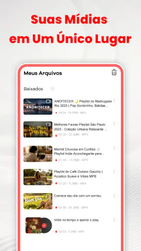 Muka: Baixar & Backup screenshot 9