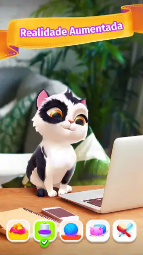 My Cat - Jogos de gato virtual screenshot 1