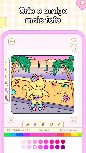 My Cute Friends: Livro Colorir screenshot 9