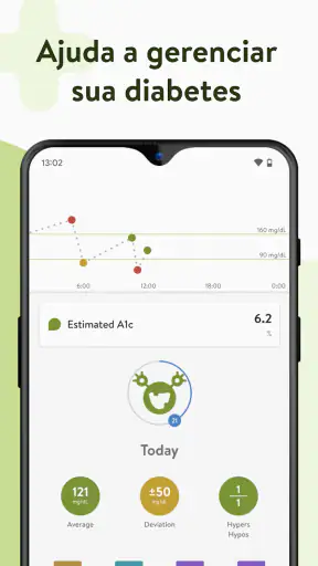 mySugr — Controle a diabetes! screenshot 1