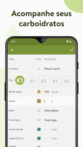 mySugr — Controle a diabetes! screenshot 2