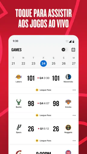 NBA – App Oficial screenshot 2
