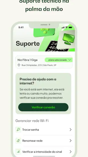 Nio: internet fibra screenshot 4