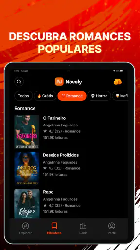 Novely: Ler Novelas e Romances screenshot 10