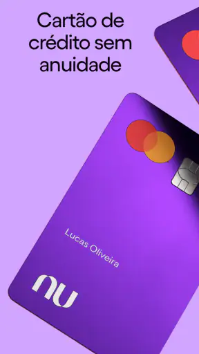 Nubank: conta, cartão e mais screenshot 1
