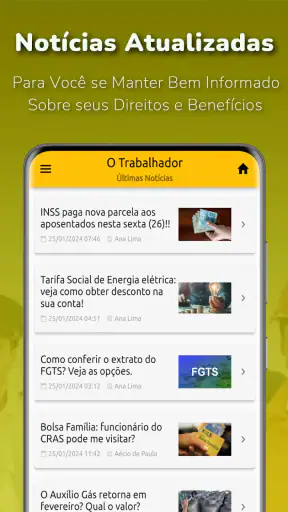 O Trabalhador: Direitos, Vagas screenshot 5