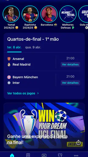Oficial UEFA Champions League screenshot 3