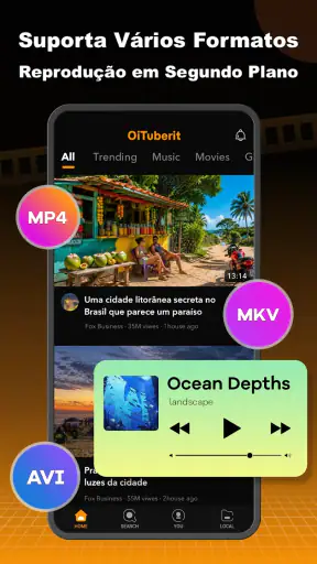 OiTuberit: Reprodutor HD screenshot 12