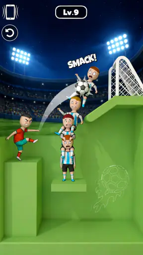One Shot Soccer: Swipe & Score screenshot 2