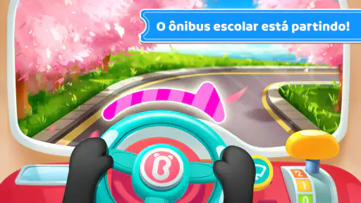 Ônibus Escolar do Bebê Panda screenshot 10