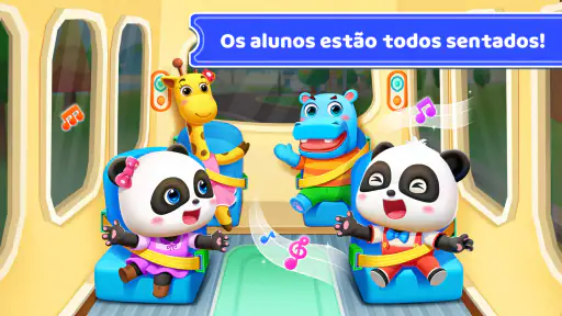 Ônibus Escolar do Bebê Panda screenshot 7