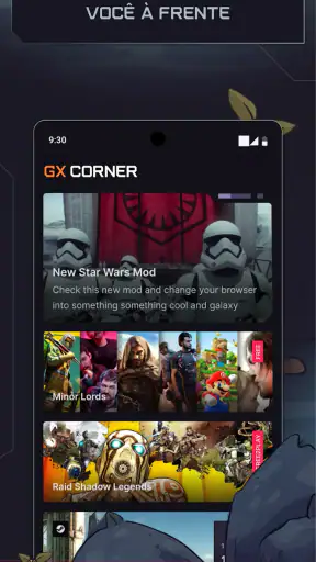 Opera GX: Seu navegador Gaming screenshot 3