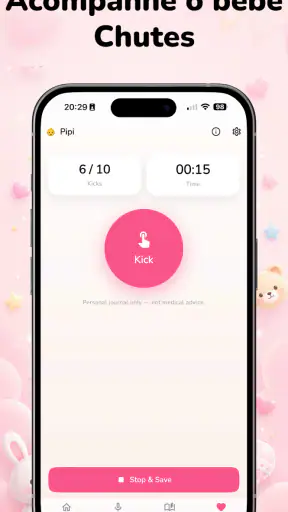 Ouça batimentos bebê: Thumpi screenshot 8