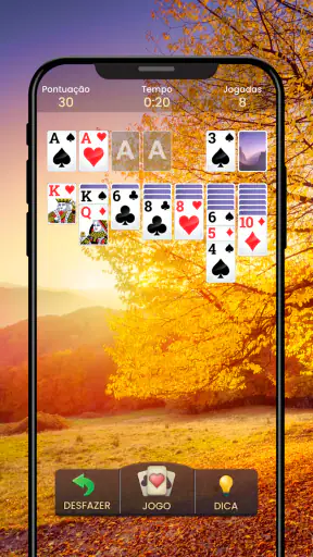 Paciência - Jogo Clássico screenshot 12
