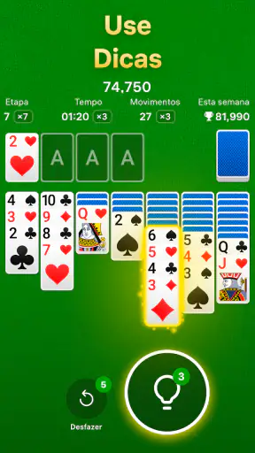 Paciência - Solitário Clássico screenshot 6