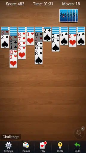 Paciência Spider - Carta screenshot 10