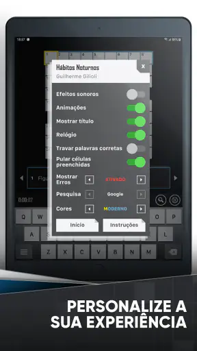 Palavras Cruzadas em Português screenshot 11