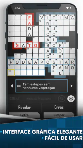 Palavras Cruzadas em Português screenshot 4