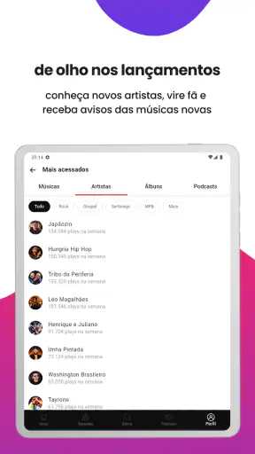 Palco MP3: Ouvir e baixar screenshot 11