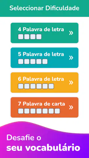 Palora:Caça-Palavras Português screenshot 6