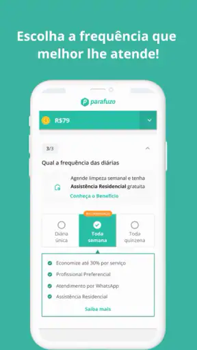 Parafuzo - Diarista e Faxina screenshot 3