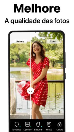 PhotoBoost Melhorador Fotos AI screenshot 6
