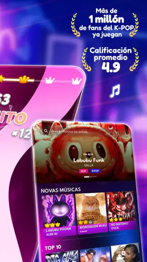 Piano Gato Mágico: Jogo Música screenshot 2