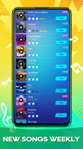 Piano Music Heart: Pop Tiles screenshot 11