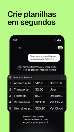 Pierre: IA financeira pessoal screenshot 3