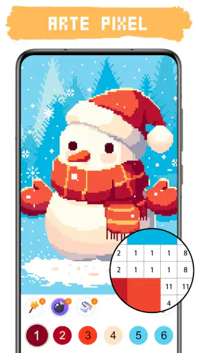 Pixel Colorir: Jogo de Pintar screenshot 1
