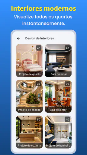 Planta baixa de casa em 3D screenshot 4