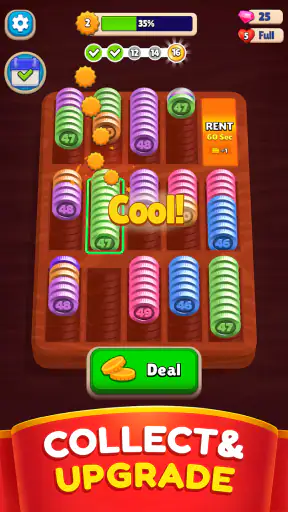 Pocket Sort: Jogo da Moeda screenshot 2
