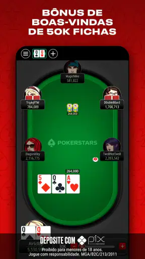 PokerStars Texas Holdem Jogos screenshot 2
