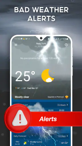 Previsão do tempo local screenshot 5