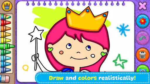 Princesas - Livro de Colorir screenshot 9
