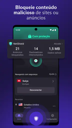 Proton VPN: Rápida e segura screenshot 4