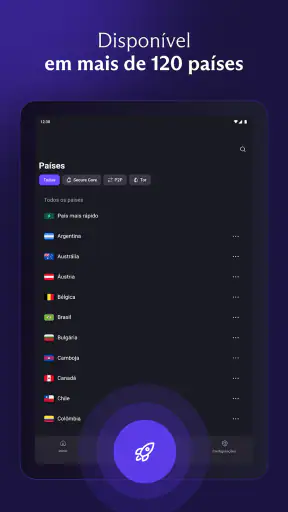 Proton VPN: Rápida e segura screenshot 9