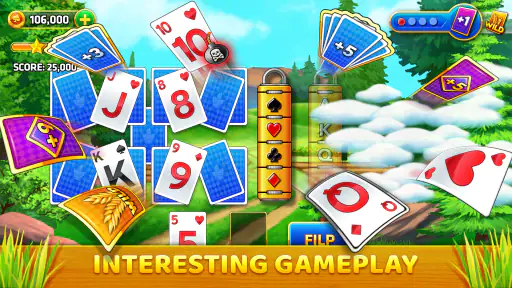 Pyramid Solitaire - Fazenda screenshot 8