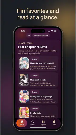 Qivora: Manga Reader screenshot 3