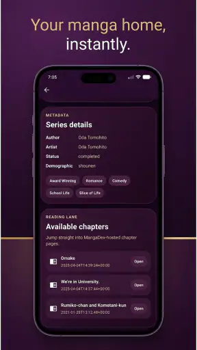 Qivora: Manga Reader screenshot 4