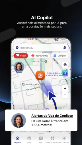 Radar GO-X: HUD, GPS, Mapas screenshot 11