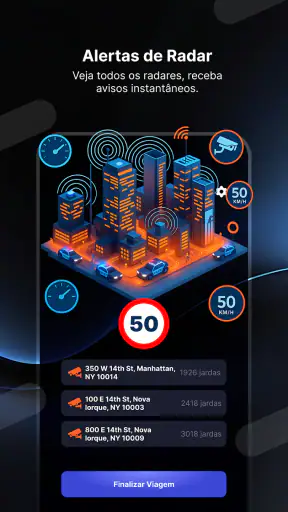 Radar GO-X: HUD, GPS, Mapas screenshot 9