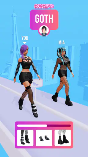 Rainha da moda: jogo de vestir screenshot 2
