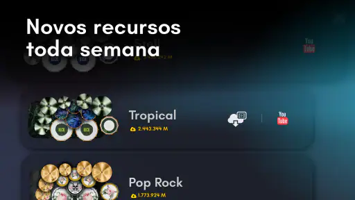 Real Drum: bateria eletrônica screenshot 4